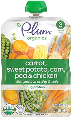 Amazon Com Plum Organics Stage 3 Organic Baby Food Carrot