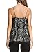 Richlulu Womens Sparkly Sequin Spaghetti Strap Ruffled Club Star Tank Top