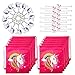 Unicorn Party Favors Pack with Unicorn Goodie Bags, Unicorn Bracelets, and Unicorn Keychains for 12 Kids