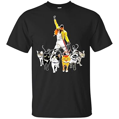 Freddie T-Shirt featuring Mercury and his Cats Zimbabwe Ubuy