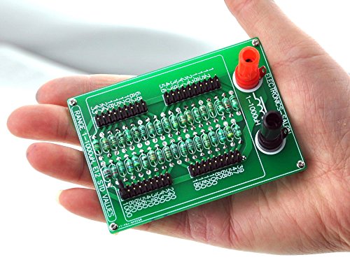 Electronics-Salon 1uH to 1000uH E12 Standard 37 Values Programmable Inductor Board.