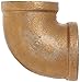 Anderson Metals-38100-12 Brass Pipe Fitting, 90 Degree Elbow, 3/4