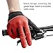 ZOOKKI Cycling Gloves Mountain Bike Gloves Road Racing Bicycle Gloves Light Silicone Gel Pad Riding Gloves Touch Recognition Full Finger Gloves Men/Women Work Gloves - XXL