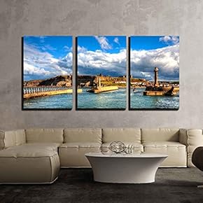 Whitby North Yorkshire Great Britain x3 Panels