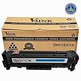 V4INK® New Compatible 305A CE411A Toner Cartridge-Cyan replacement for Laserjet-pro 300 400 Series Printers