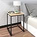 Lifewit 2-piece Side Table Nesting Table Accent Table Set, Combination Extension Slide End Sofa Table