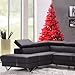ALEKO CTP70H650 Artificial Holiday Christmas Tree Premium Pine with Stand 6 Foot Coral Pink