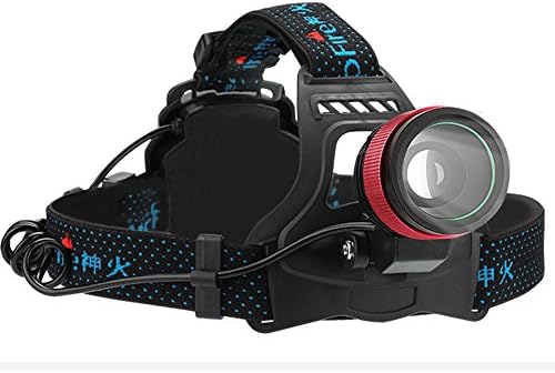 SupFire HL01 Adjustable LED Head Torch,800LM Ultra Bright Headlight Rechargeable Waterproof,3 Modes Head Torch with USB for Hiking Camping Hunting Fishing Running