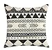 NATURALSHOW Cotton Linen Home Decorative Aztec Print Tribal Throw Pillow Case Cushion Cover for Sofa Couch Chair Geometric Pattern Pillowcases