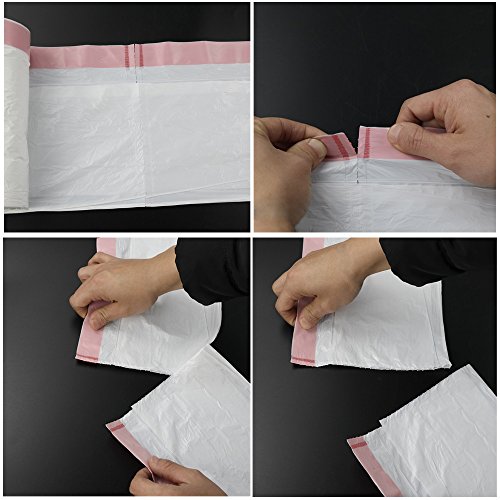 Doryh 18 Gallon Compactor Trash Bags, Drawstring, 90 Counts - Thumbnail 4