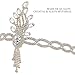 Lurrose Vintage Headpiece 1920s Leaf Medallion Headband Wedding Bridal Themed Party Hair Accessories for Women