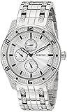 Bulova Men's 'Crystal' Quartz Stainless Steel Casual Watch (Model: 96C106)