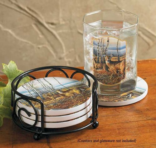 Round Wire Coaster Holder