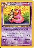 Pokemon Fossil 1st Edition Uncommon Card #43 Slowbro