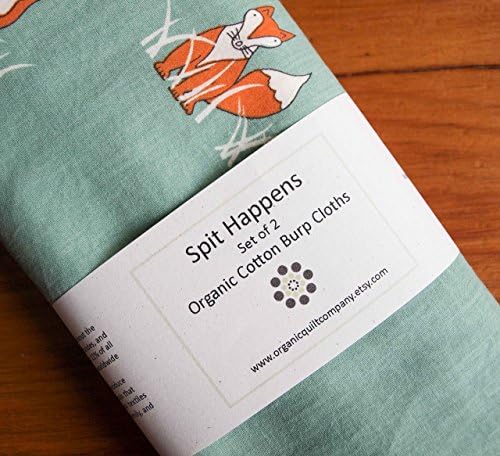 Sly Fox Baby Burp Cloths Set of 2