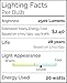 ecoBright 20W LED Light Bulb [2018 New Model] 2700lm, 5000K Crystal White (Non-dimmable)