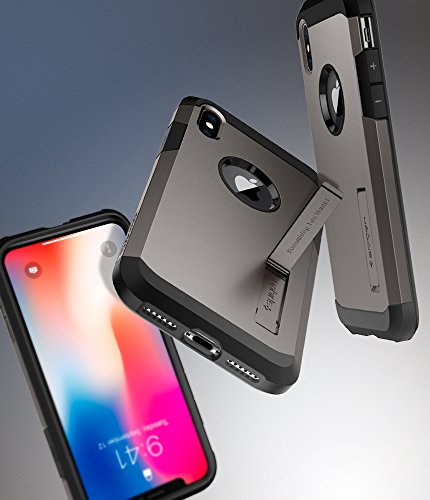 Spigen-Tough-Armor-iPhone-X-Case-with-Kickstand-and-Extreme-Heavy-Duty-Protection-and-Air-Cushion-Technology-for-Apple-iPhone-X-2017