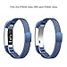 SWEES Metal Bands Compatible Fitbit Alta & Fitbit Alta HR, Milanese Loop Stainless Steel Metal Replacement Accessories Small Large for Women Men, Silver, Black, Rose Gold, Colorful, Champagne