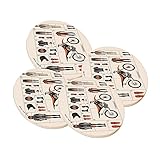 Sandstone Drink Coaster from Space Case by New Vibe