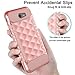 Samsung J7 Prime Case, Galaxy J7 V Case, Galaxy J7 Perx Case OTOONE [Geometric Series] Slim Dual Layer Shock Proof Flexible Silicone Protective Case Cover for Samsung Galaxy J7 Sky Pro (Rose Gold)