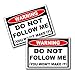 Do Not Follow Me You Won't Make It Off Road Decal Sticker