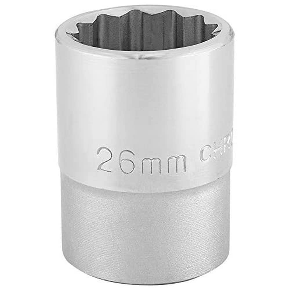 Draper T-MM/B 3/4 Square Drive 12 Point Socket (26mm), Blue, 26 mm — image 1