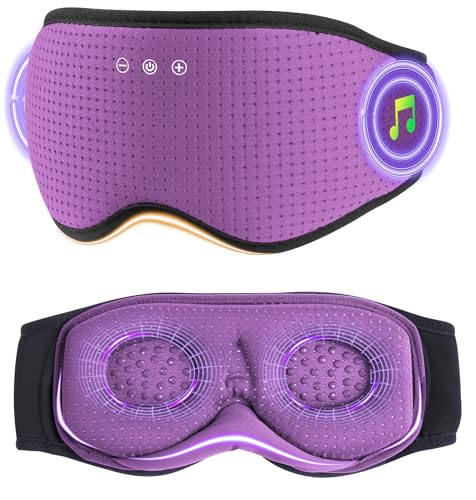 MUSICOZY Sleep Headphones Eye Mask