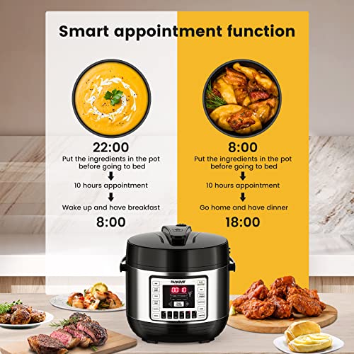 NUWAVE NutriPot 6Quart Digital Pressure Cooker with SureLock Safety