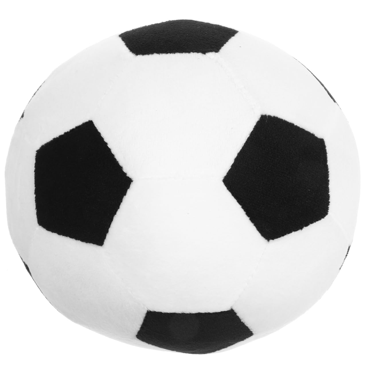 TOYANDONA Football Plush Toy Soft Stuffed Soccer Ball Pillow 7.87 Inch Football Shaped Toy for Kids Bedroom Comfort Home Decor and Plaything