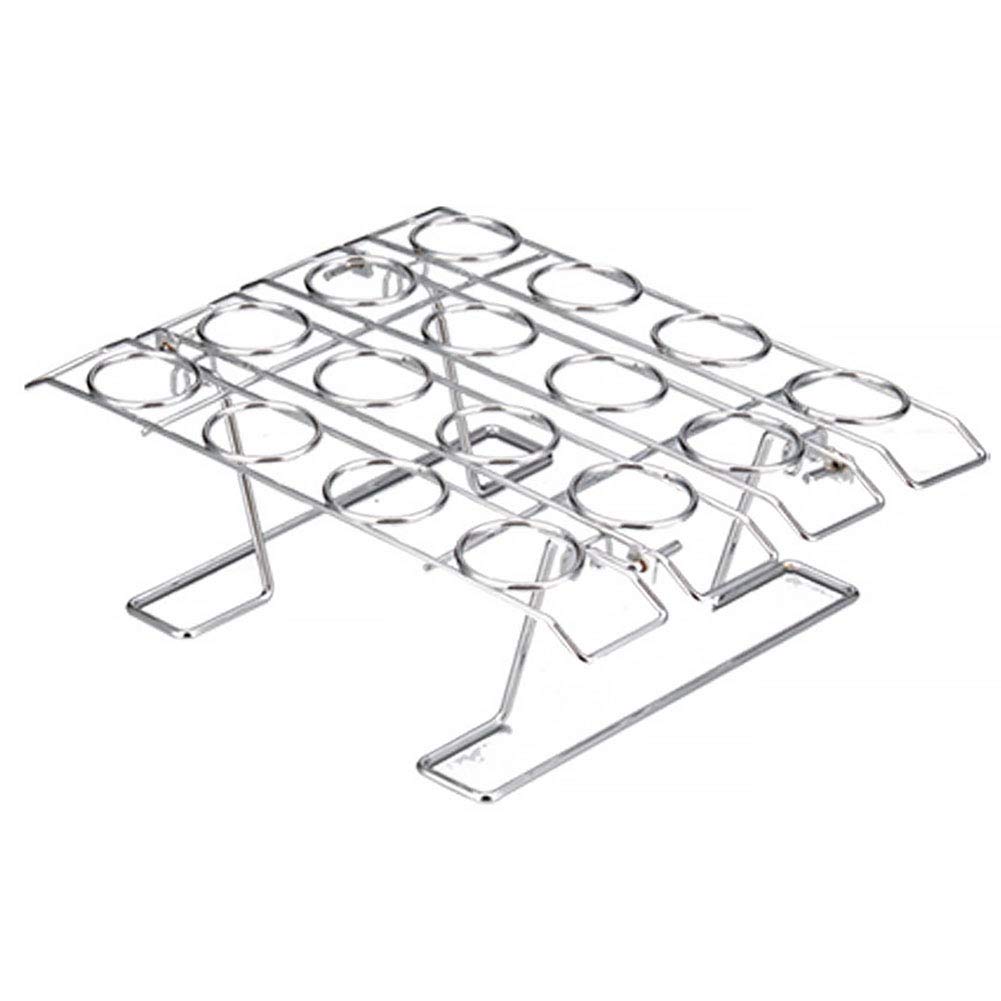 Cupcake Cones Baking Rack, Ice Cream Holder 16 Holes Cake Display Desktop Stand Tray DIY Cooling Rack for Kids Birthday Afternoon Tea Party