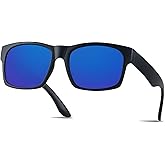 LYZOIT Extra Large Sunglasses for XL Big Wide Heads Mens Polarized XXL Oversized Square Sun Glasses