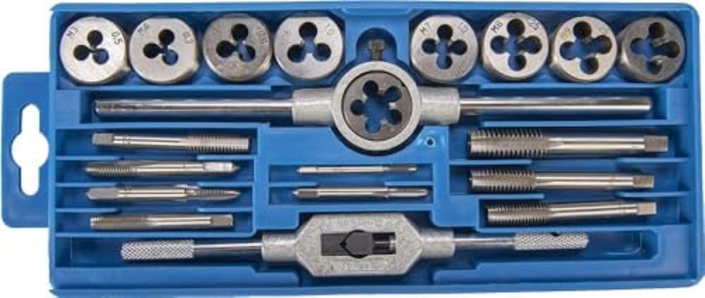 Con:P CP676014 Threading Dies Set (20 Pieces)