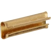 Bachmann Trains - Brass Rail Joiners 24/Bag - Large G Scale | For indoor and outdoor use, compatible with Bachmann Brass Track, and other popular brands of Brass Track, 94657