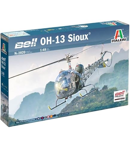 Revell Maquette Hélicoptère Alouette II - Kit 1:32, 191 Pièces, Modèle Détailé Authentique Dès 12 Ans