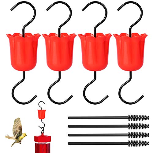 EEEKit Hummingbird Feeder Ant & Insect Guard Moat, Flower Bird Feeders