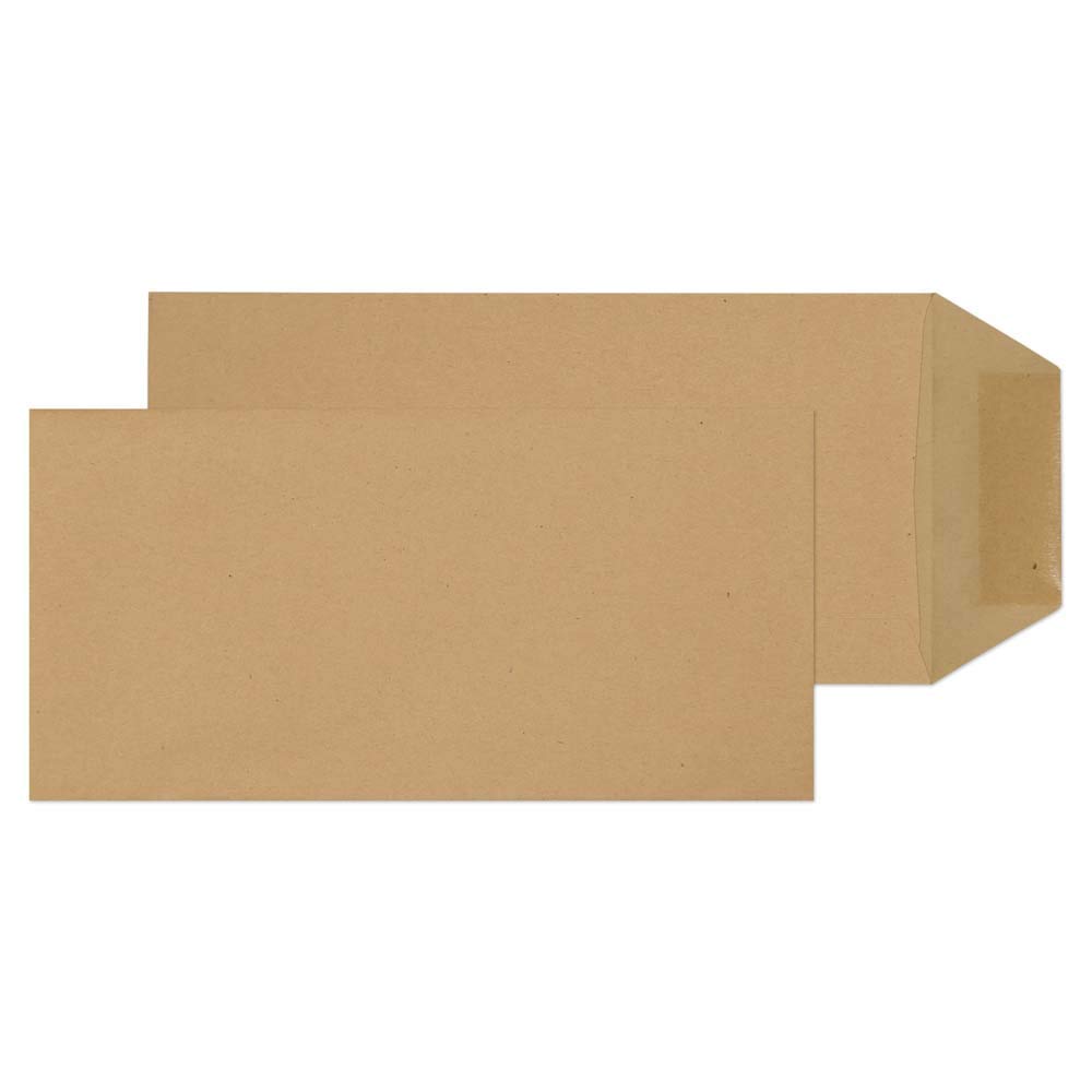 Blake Purely Everyday DL 220 x 110 mm 80 gsm Pocket Gummed Envelopes (23780) Manilla - Pack of 500