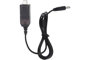 8.4V Power Adapter Cord for Li-ion Battery Charging Type-C to DC5521 Charger Adapter Cable for 8.4V Battery Pack Charger Cord
