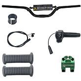 H&amp;S 19mm Riser Bar Upgrade Kit for Stacyc 12/16edrive - Riser Bar + Throttle + Stem + Spacer + Grips