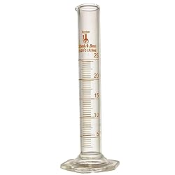 25ml Graduated Cylinder, Borosilicate 3.3