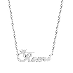 Custom Silver Name Necklace Personalized for