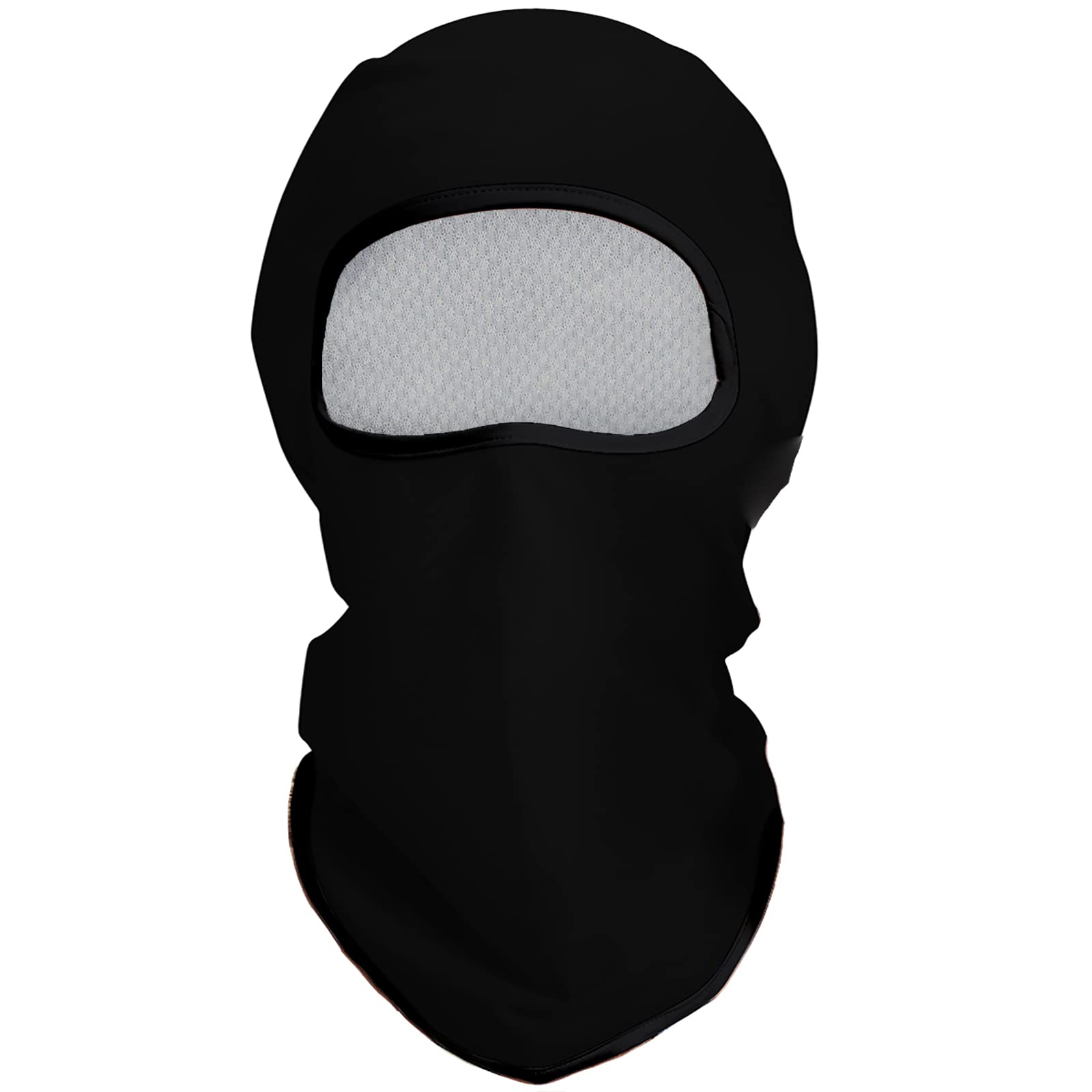 Eikuni Balaclava Face Mask for Men Women Lightweight for Ski Motorbike Motorcycle Halloween Cycling Riding Hunting Fishing (Black)
