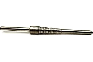 Pro-Graad CR-5 1/8' Shank Stainless Steel Cartridge Roll Mandrel, Standard Tapered Type Mandrels for Cartridge & Spiral Rolls, 3' Overall Length, 1/8" x1' Shank x 1/8'x1' Pilot