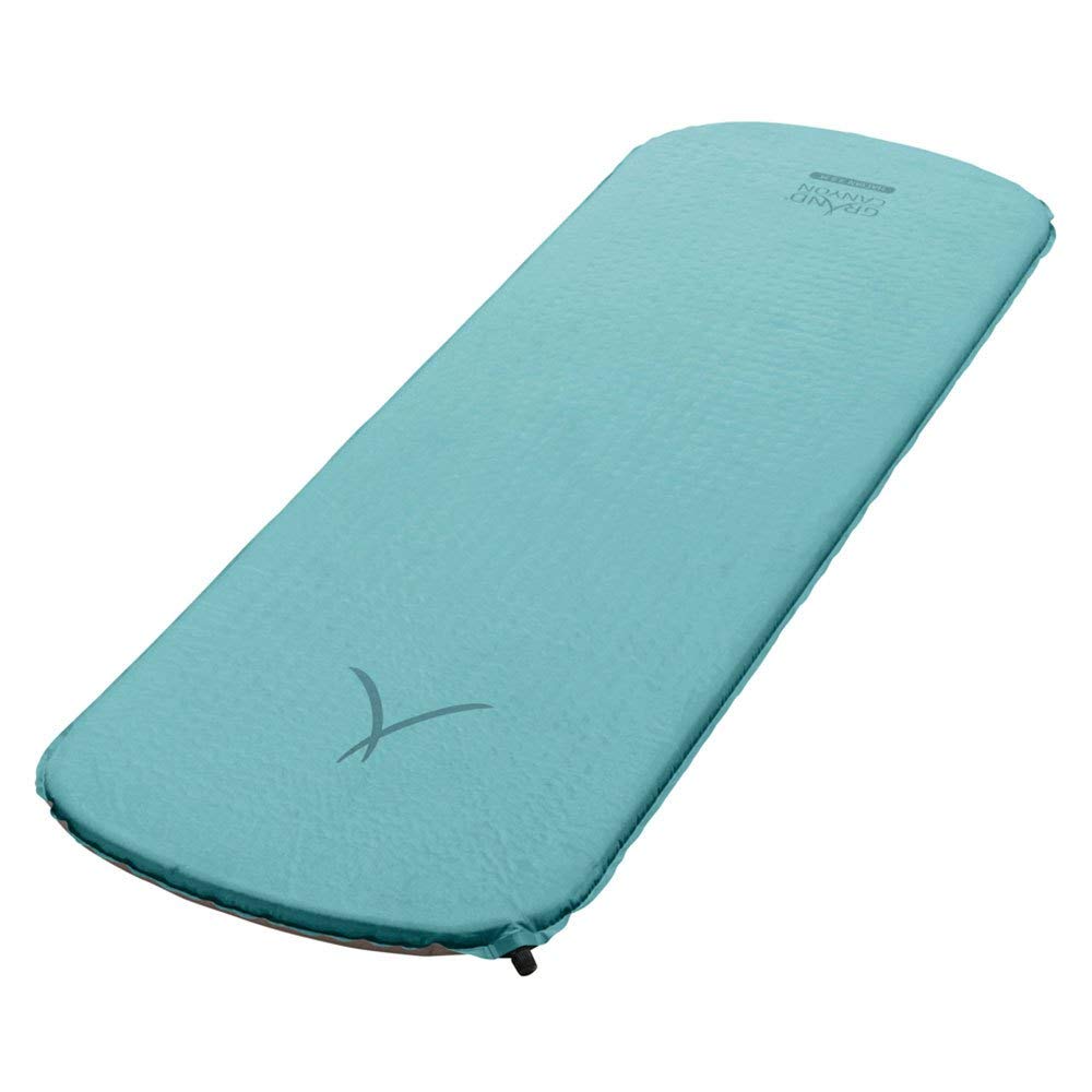 Grand Canyon HATTAN 3.8 M - Self Inflating Camping Mat - 185x55x3,8cm - Meadowbrook (turquoise)
