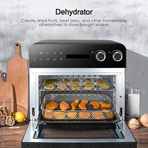 OSTBA Air Fryer Oven 8in1 Convection Toaster Oven, Air Fryer, Roaster