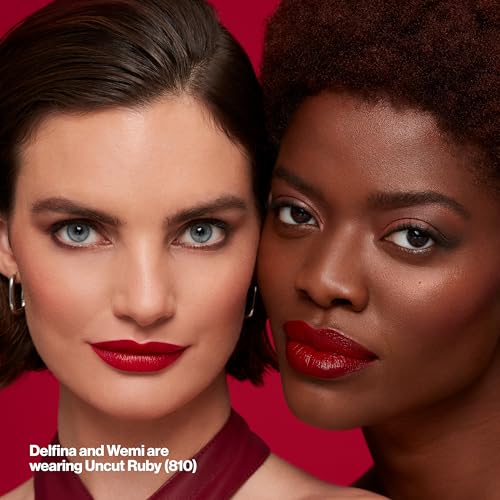 REVLON SUPER LUSTROUS LIPSTICK, CREAMY FORMULA FOR SOFT, FULLER-LOOKING LIPS, MOISTURIZED FEEL, 762 FLUSHED, 0.15 OZ