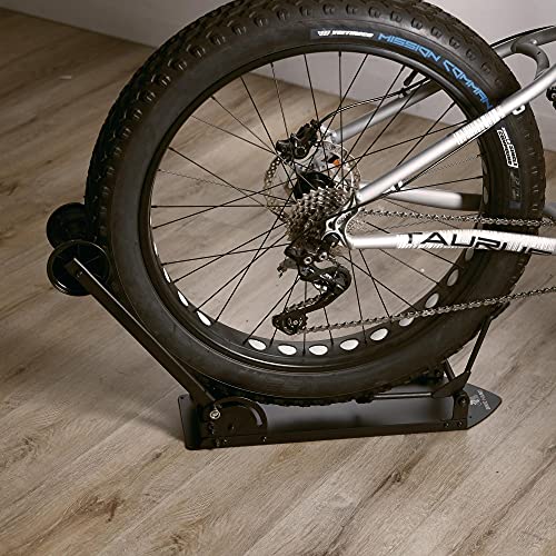 BIKEHAND Fat E Bike Bicycle Tire Floor Mounted Foldable Parking Rack