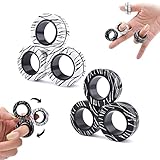 6Pcs Magnetic Rings Fidget Toys for