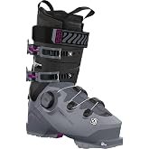 K2 Mindbender 85 BOA Women's Ski Boots | GripWalk, 98mm Last, Mid Volume, Medium Flex, Walk Mode, Heat Moldable Liner