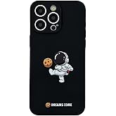 Yonds Queen for iPhone 16 Pro Max Cute Case, Cool Cartoon Astronaut Space Planet Moon Design Stylish Soft TPU Bumper Shockproof Anti-Slip Protector Case (iPhone 16 Pro Max, Planet)