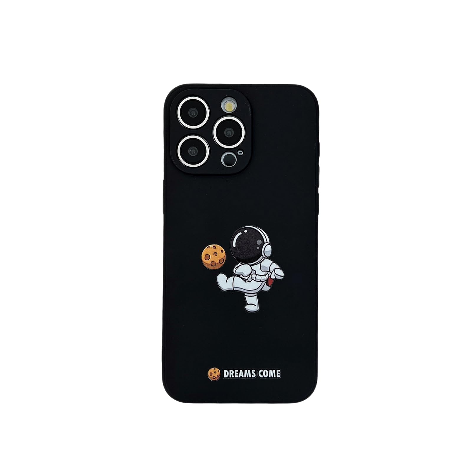 Yonds Queen for iPhone 13 Pro Max Cute Case, Cool Cartoon Astronaut Space Planet Moon Design Stylish Soft TPU Bumper Shockproof Anti-Slip Protector Case (iPhone 13 Pro Max, Planet) — image 1